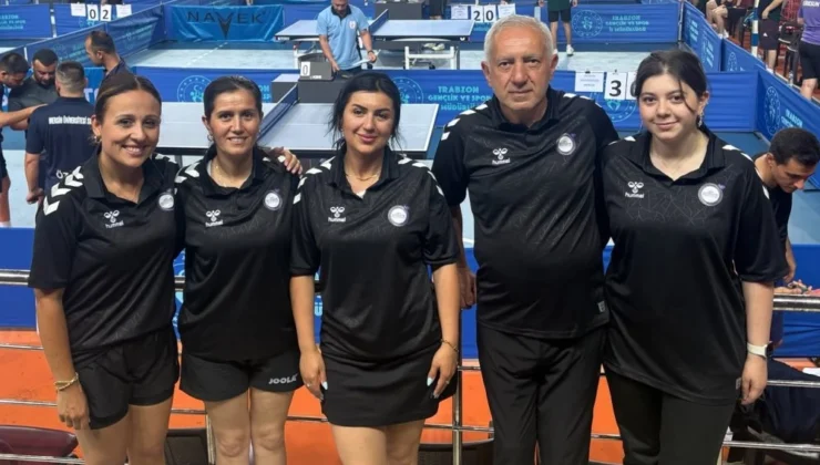Ordu Masa Tenisi Takımı 3. Lig’e Yükseldi