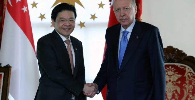 Singapur Başbakanı Wong İstanbul’da