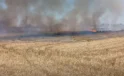 Uzunköprü’de Buğday Yangını Korkuttu