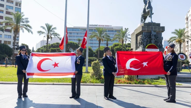 20 Temmuz Barış Ve Özgürlük Bayramı İzmir’de Törenle Kutlandı