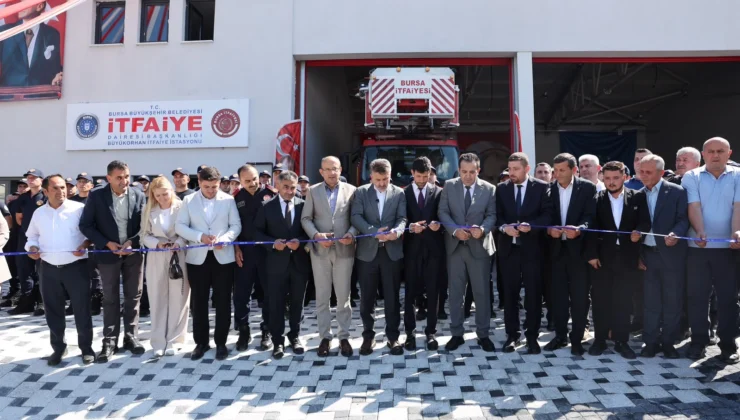 Büyükorhan Tam Donanımlı Itfaiye Binasına Kavuştu