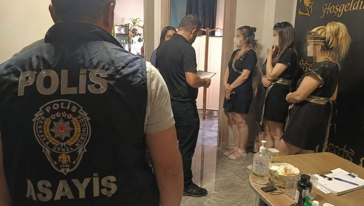 Ereğli’de masaj salonlarına Polis baskını