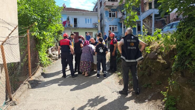 Ereğli’de çatıya çıkarak intihar girişiminde bulundu: 45 dakikalık ikna çabası sonuç verdi