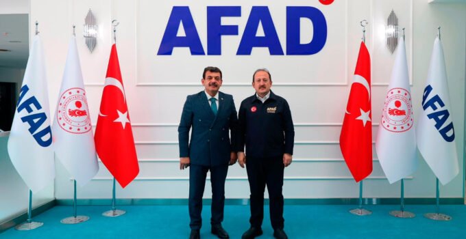 AFAD Başkanı Ali Hamza Pehlivan ile Zonguldak’ın Öncelikli Taleplerini Görüşüldü