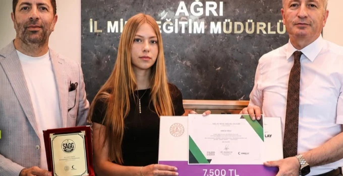 Ağrı'Da 'Sağlıklı Nesil' Ödüllendirildi