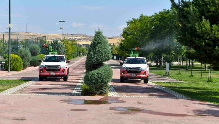 Ankara Büyükşehir'De Ilaçlama Seferberliği