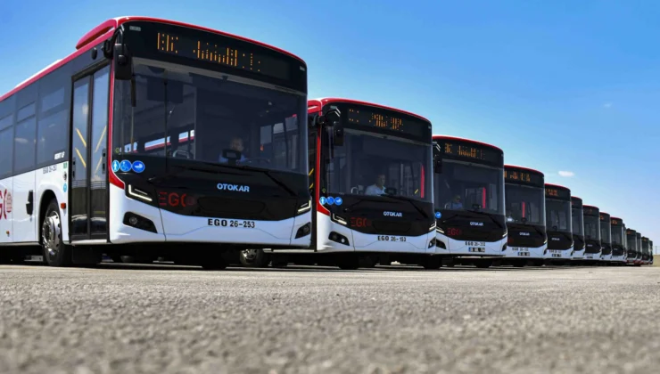 Ankara’da Toplu Taşımaya 20 Yeni Otobüs