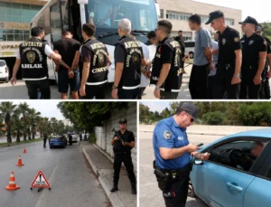 Antalya’da Gözaltına Alınan 2 Bin 23 Şüpheliden 237'Si Tutuklandı