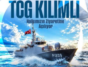 TCG Kilimli ziyaretçilerini ağırlıyor