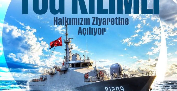 TCG Kilimli ziyaretçilerini ağırlıyor