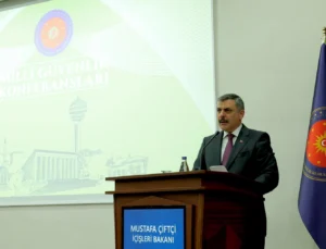 Bakan Çiftçi Organize Suçla Mücadele Vizyonunu Paylaştı