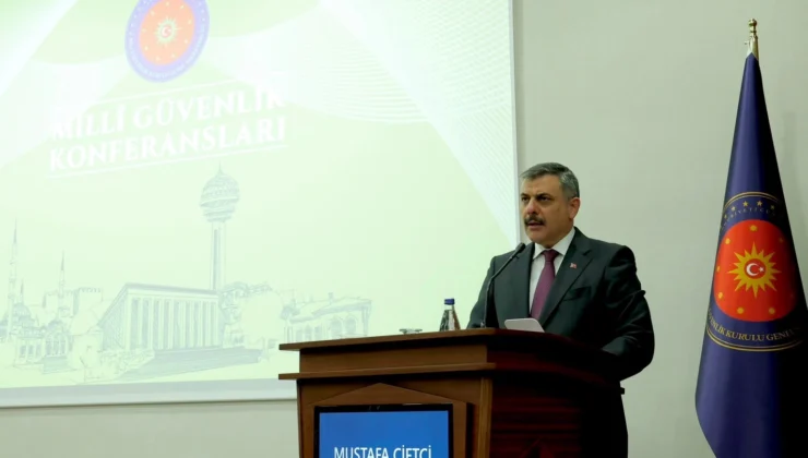 Bakan Çiftçi Organize Suçla Mücadele Vizyonunu Paylaştı