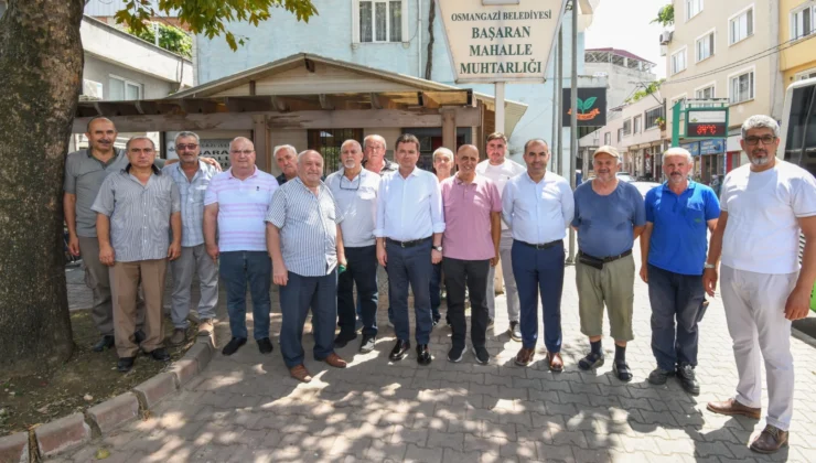 Başkan Aydın'Dan Yerinde Yönetim, Yerinde Çözüm