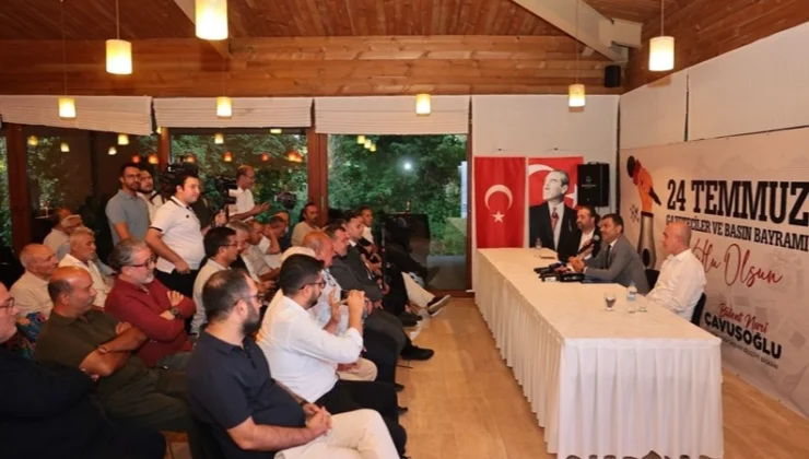 Başkan Çavuşoğlu, 24 Temmuz’da Denizli Basınıyla Buluştu