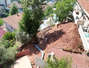 Belediye Merdiven Ve Istinat Duvarı Üretiyor