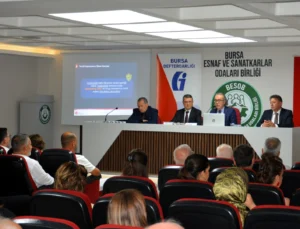 Bursa Esnafı Bilgilendirildi… Vergi Borçlarında Düşük Oranlı Tecil Faizi Ile Taksitlendirme Imkanı