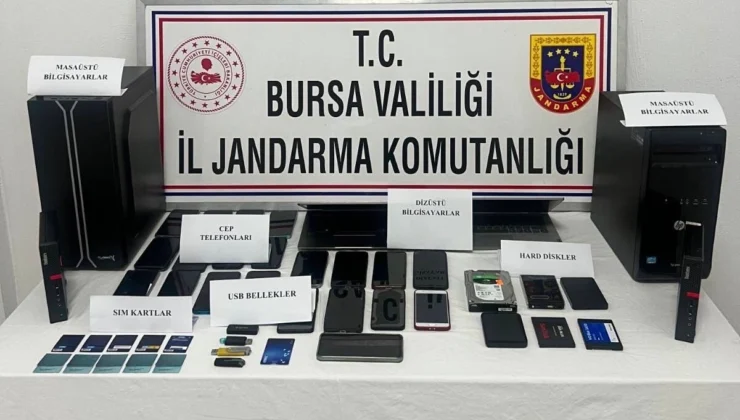 Bursa Jandarması'Ndan Milyonluk Dolandırıcılık Operasyonu: 7 Tutuklama!
