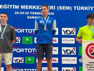 Büyükşehir Belediyesporlu Yüzücülerden 3 Madalya