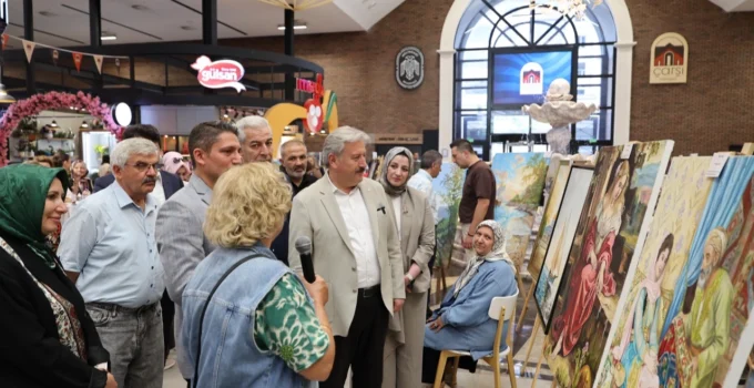 Çarşı Melikgazi’de Sanat Dolu Bir Gün
