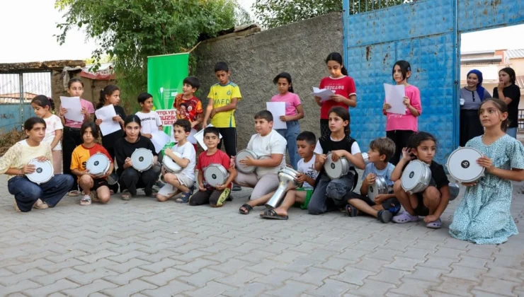 Diyarbakır Gezici Müzik Atölyesi’yle Çocuklar Konsere Hazırlanıyor