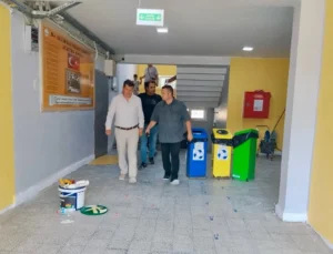 Edirne Keşan'Daki Okullarda Yaz Dönemi Bakım Ve Onarım Çalışmaları Sürüyor