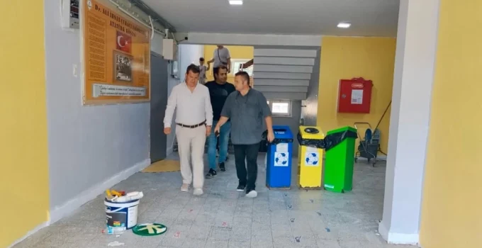 Edirne Keşan'Daki Okullarda Yaz Dönemi Bakım Ve Onarım Çalışmaları Sürüyor