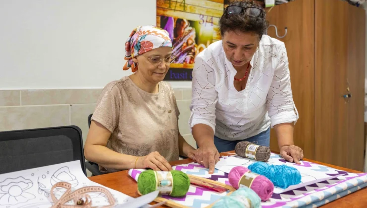 El Sanatları Kursu Kanser Hastası Yeliz’e Umut Oldu