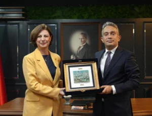 Eskişehir'De Başkan Ünlüce’den Başsavcı Deniz’e 'Hayırlı Olsun' Ziyareti