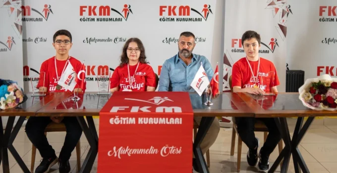 Fkm Eğitim Kurumları, 3 Türkiye Birincisi Çıkardı