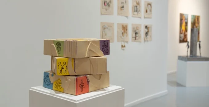 'Genç Buluşmalar' Taksim Sanat'Ta Ziyarete Açıldı
