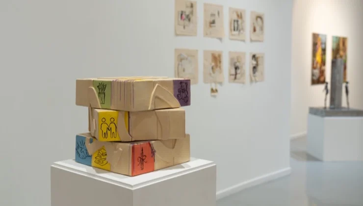 'Genç Buluşmalar' Taksim Sanat'Ta Ziyarete Açıldı