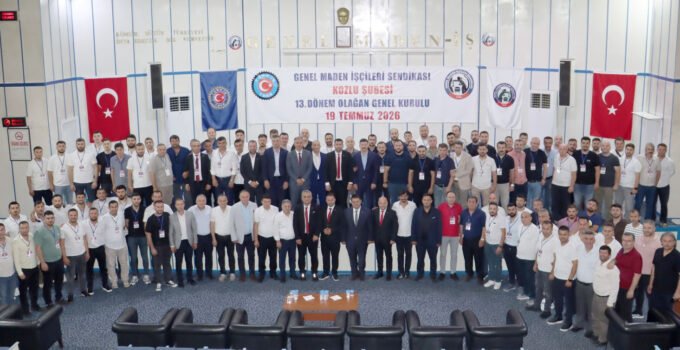 GMİS Kozlu Şube Genel Kurulu yapıldı