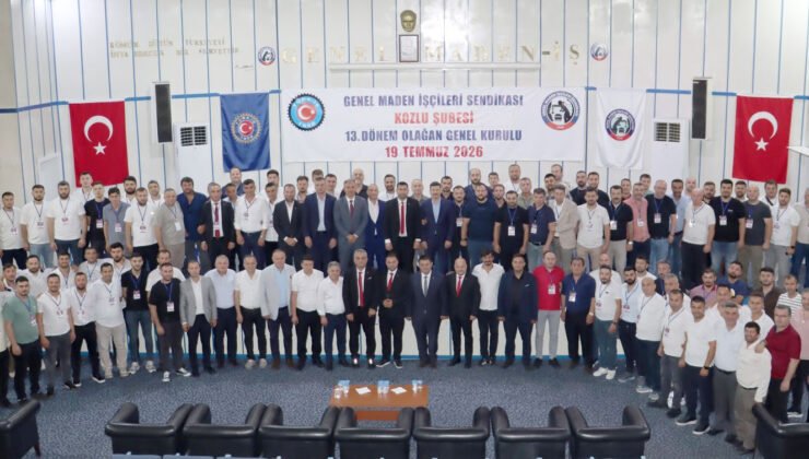 GMİS Kozlu Şube Genel Kurulu yapıldı