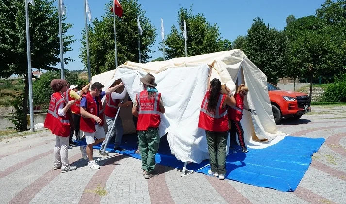 İstanbul Beylikdüzü'Nde Afet Gönüllüleri Sahaya Hazır