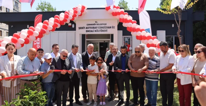 İstanbul Çekmeköy'De 2. Emekli Kültür Evi Hizmet Veriyor