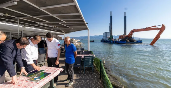 İzmir Körfezi’nde Dip Tarama Çalışmalarıyla Deniz Yaşamı Canlanıyor