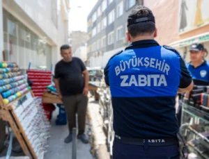 Kaldırım Işgaline Karşı Sıkı Denetim