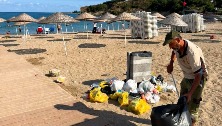Kandıra Sahillerinden 64 Tır Çöp Toplandı