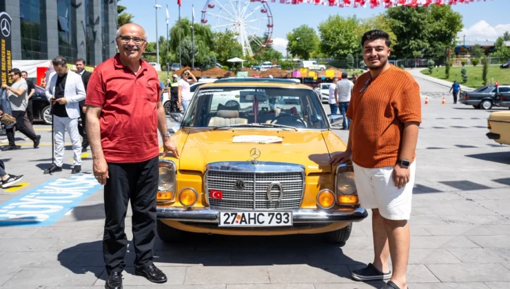 Kayısı Festivali'Nde Klasik Mercedes Buluşması