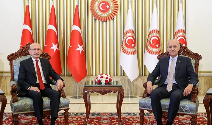 Kılıçdaroğlu, Özel'In Açıklamaları Ardından Tbmm'De… Kılıçdaroğlu, Kurtulmuş Ile Görüştü