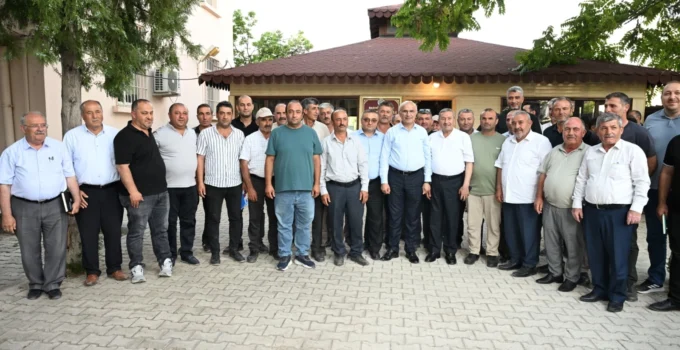 Malatya Büyükşehir’den Darende’ye Anlamlı Ziyaret