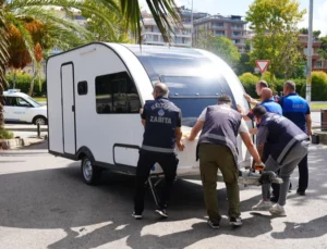 Maltepe Sahilinde Karavan Denetimleri
