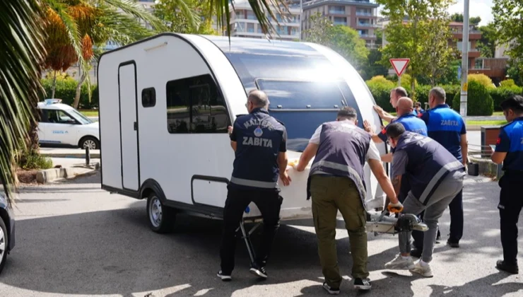 Maltepe Sahilinde Karavan Denetimleri