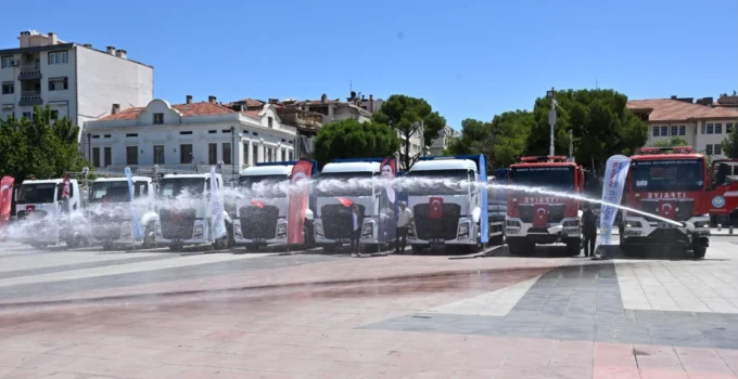 Manisa Büyükşehir'In Araç Filosuna 350 Milyon Tl’lik Güç Takviyesi
