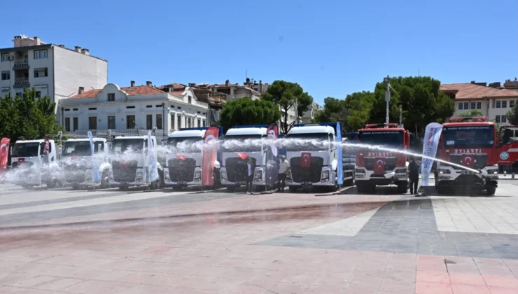 Manisa Büyükşehir'In Araç Filosuna 350 Milyon Tl’lik Güç Takviyesi
