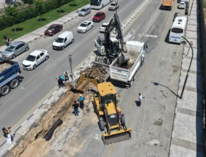 Manisa Cider Yolu’nda Su Baskınlarına Kalıcı Çözüm