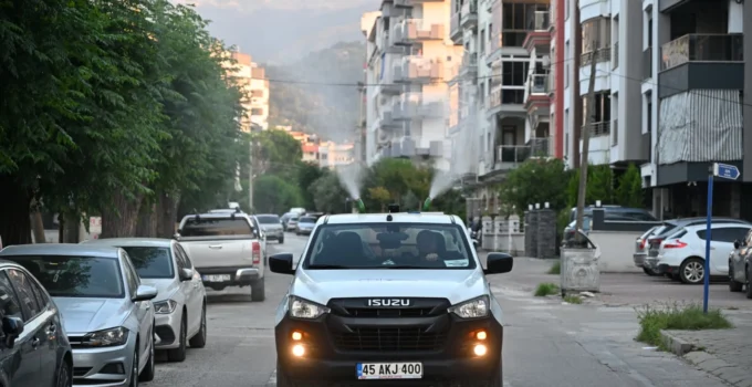 Manisa Salihli Köşe Bucak Ilaçladı