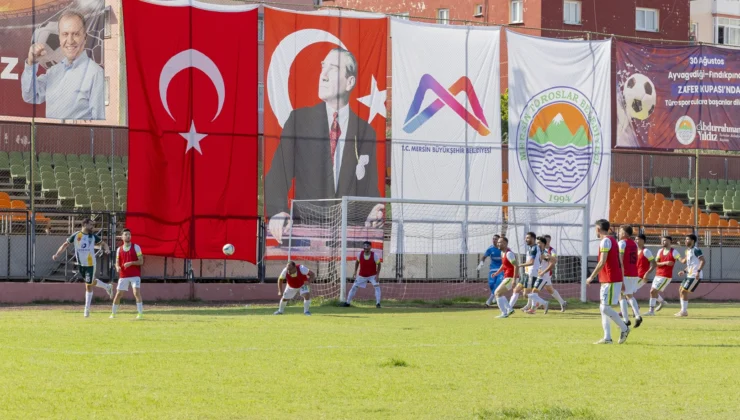 Mersin'De 30 Ağustos Zafer Kupası Futbol Heyecanı Başladı