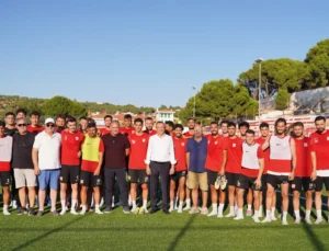 Mesut Ergin’den Ayvalıkgücü Belediyespor’a Ziyaret