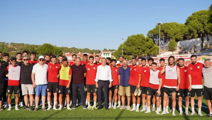 Mesut Ergin’den Ayvalıkgücü Belediyespor’a Ziyaret